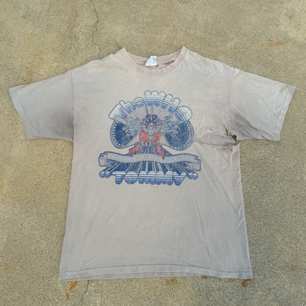 90s The Who “Tommy” Distressed T-Shirt